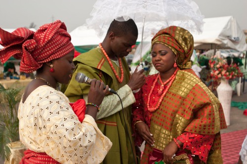 closing prayer at a yoruba wedding